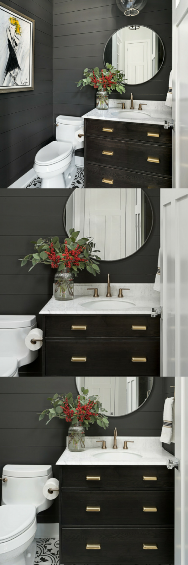 small powder room vanities