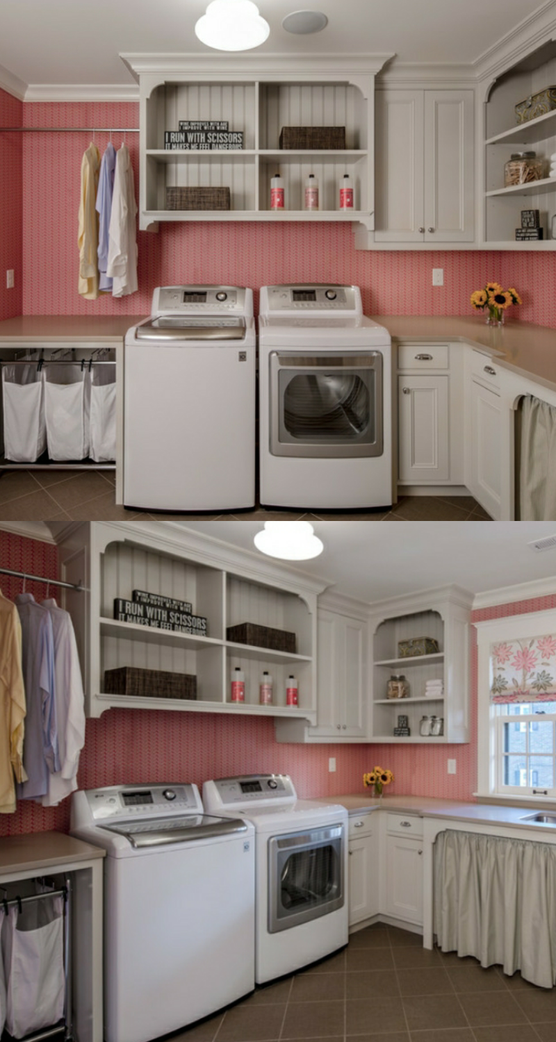 laundry room ideas for unfinished basement
