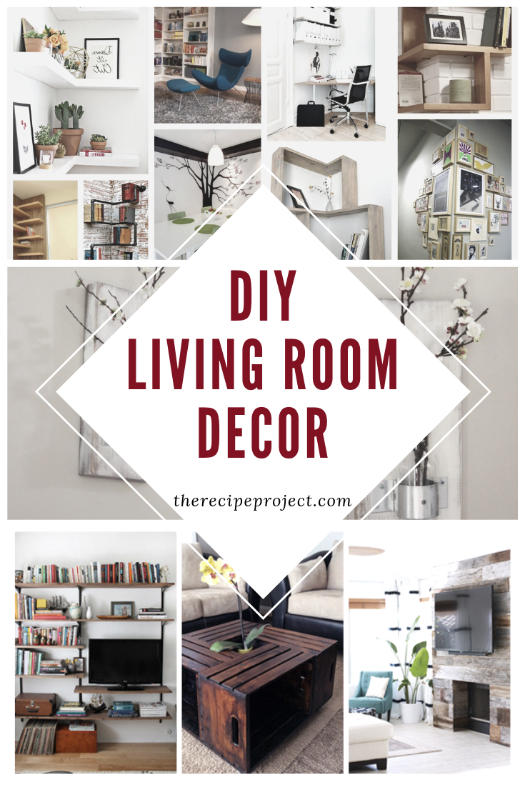 DIY Living Room Decor (DIY Ideas of Wall, Furniture, and Apartment)