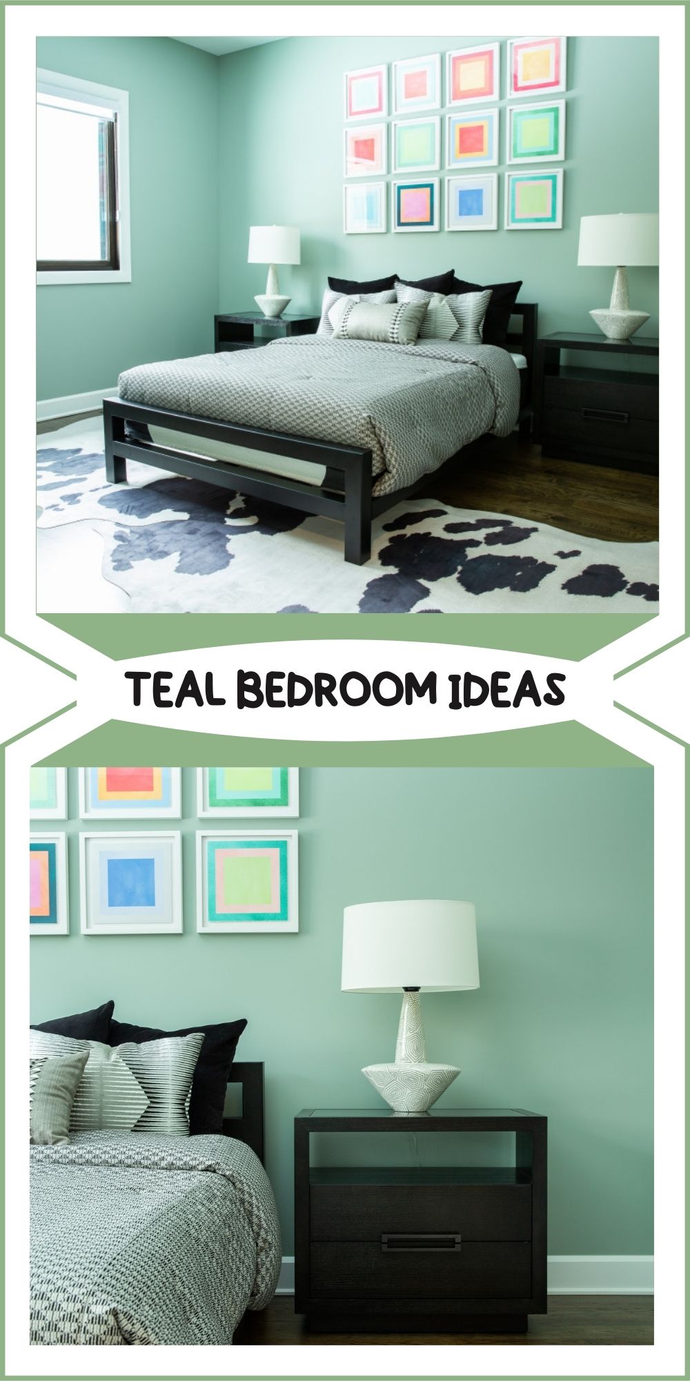 brown and teal bedroom ideas
