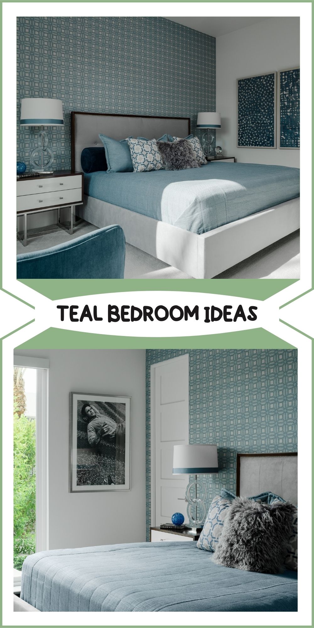 yellow and teal bedroom ideas