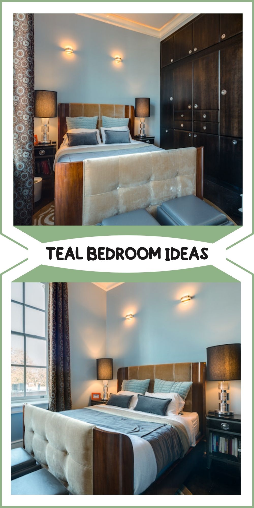 teal and gray bedroom ideas