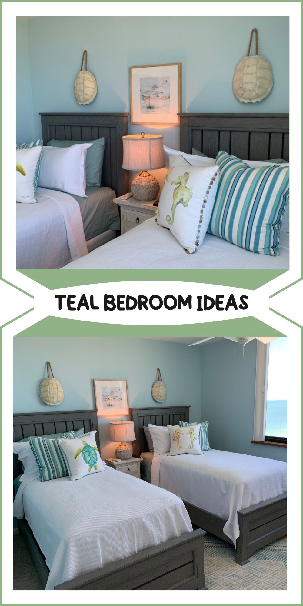 teal and grey bedroom ideas