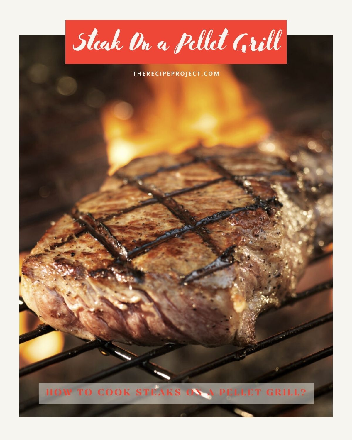 how long to cook steak on pellet grill