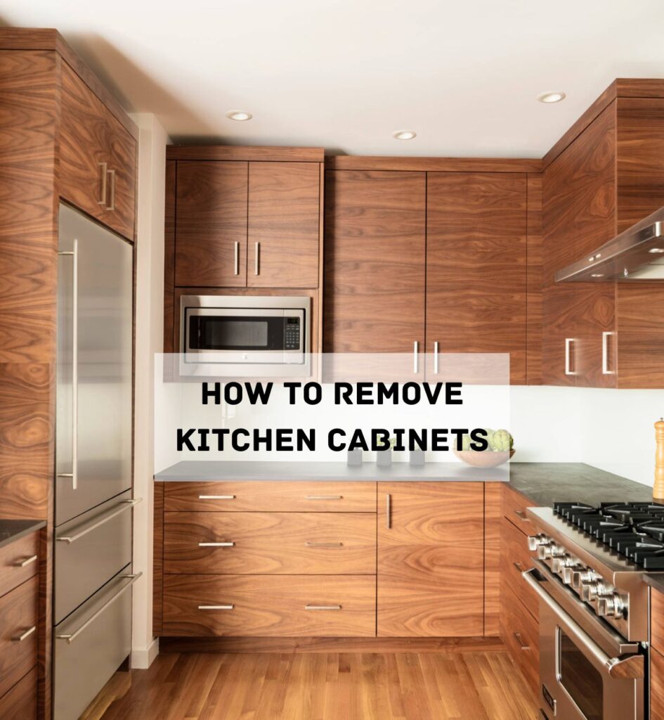 How to Remove Kitchen The Recipe Project