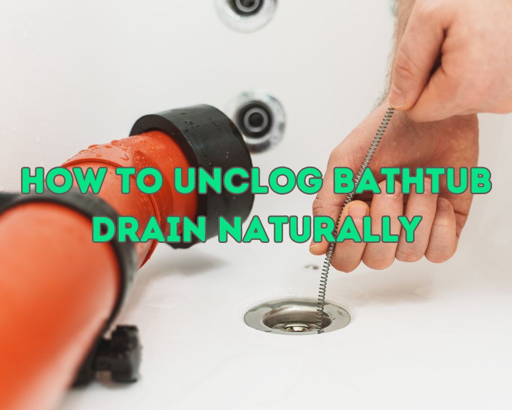 How to unclog a bathtub drain  How to snake a drain 